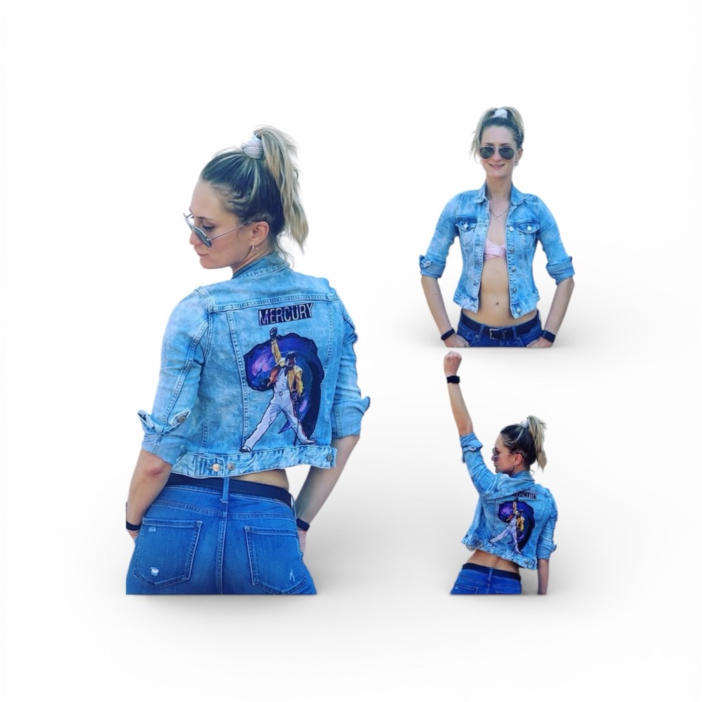 Freddy Mercury Denim Jacket